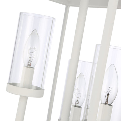 Golden Lighting Smyth 3-light Pendant in Natural White - - Golden Lighting
