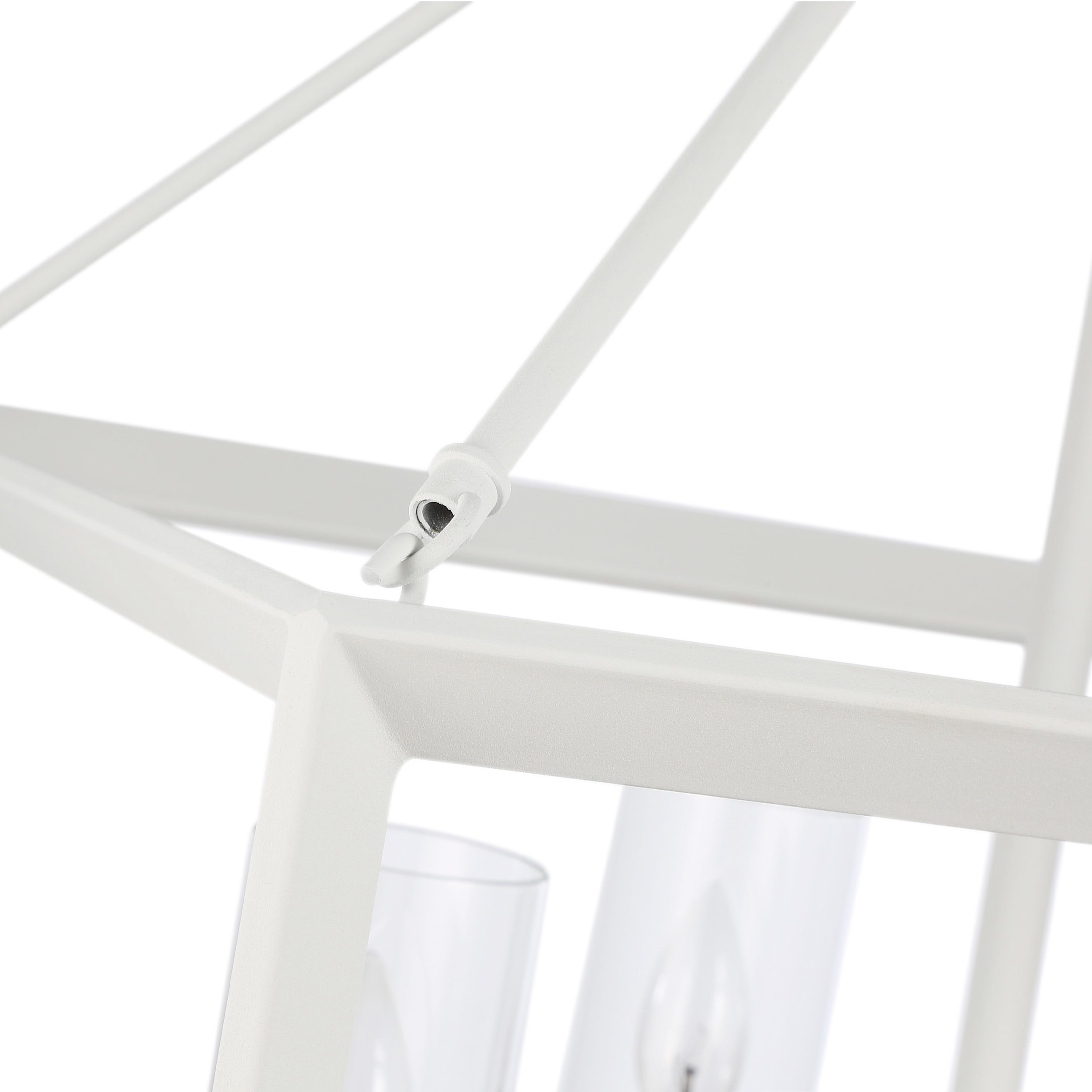 Golden Lighting Smyth 4-light Chandelier in Natural White - - Golden Lighting