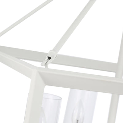 Golden Lighting Smyth 4-light Chandelier in Natural White - - Golden Lighting