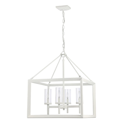 Golden Lighting Smyth 4-light Chandelier in Natural White