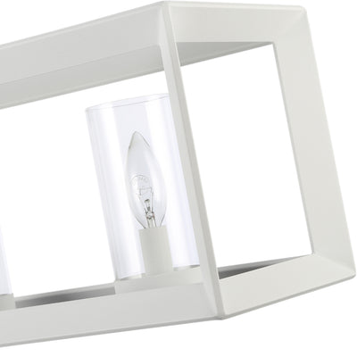 Golden Lighting Smyth 5-light Island Light in Natural White - - Golden Lighting