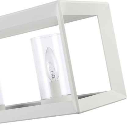 Golden Lighting Smyth 5-light Island Light in Natural White - - Golden Lighting