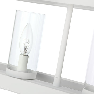 Golden Lighting Smyth 5-light Island Light in Natural White - - Golden Lighting