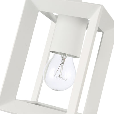 Golden Lighting Smyth 1-light Pendant in Natural White - - Golden Lighting