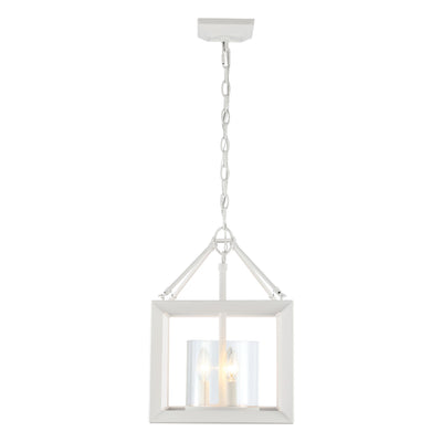 Golden Lighting Smyth 3-light Pendant in Natural White - - Golden Lighting