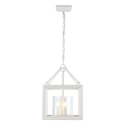 Golden Lighting Smyth 3-light Pendant in Natural White - - Golden Lighting