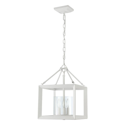 Golden Lighting Smyth 3-light Chandelier in Natural White