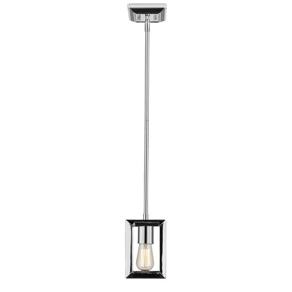 Golden Lighting Smyth 1-light Pendant in Chrome - - Golden Lighting