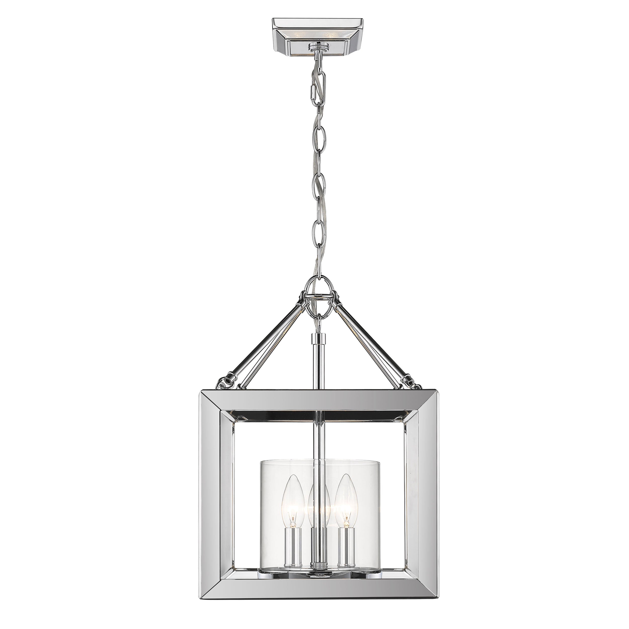 Smyth 3-light Chandelier in Chrome
