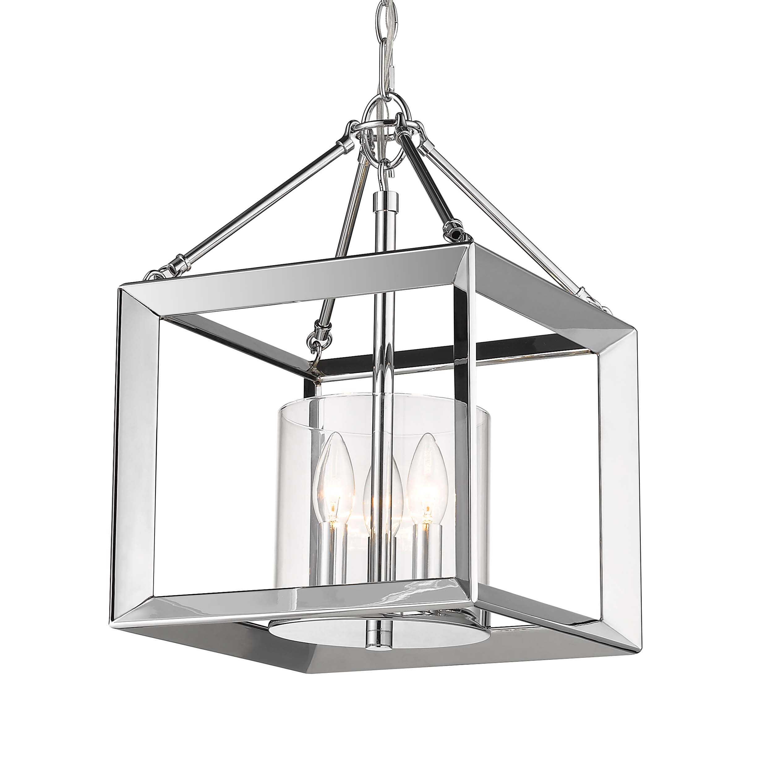 Smyth 3-light Chandelier in Chrome