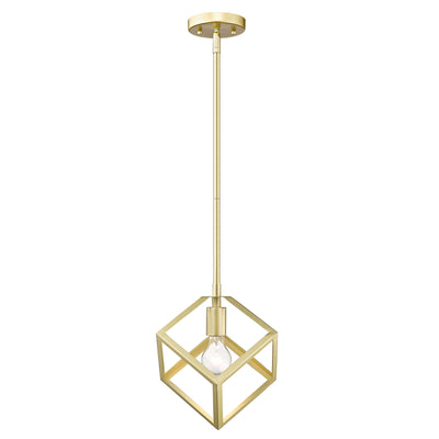Golden Lighting Cassio 1-light Pendant in Olympic Gold - - Golden Lighting