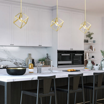 Golden Lighting Cassio 1-light Pendant in Olympic Gold - - Golden Lighting