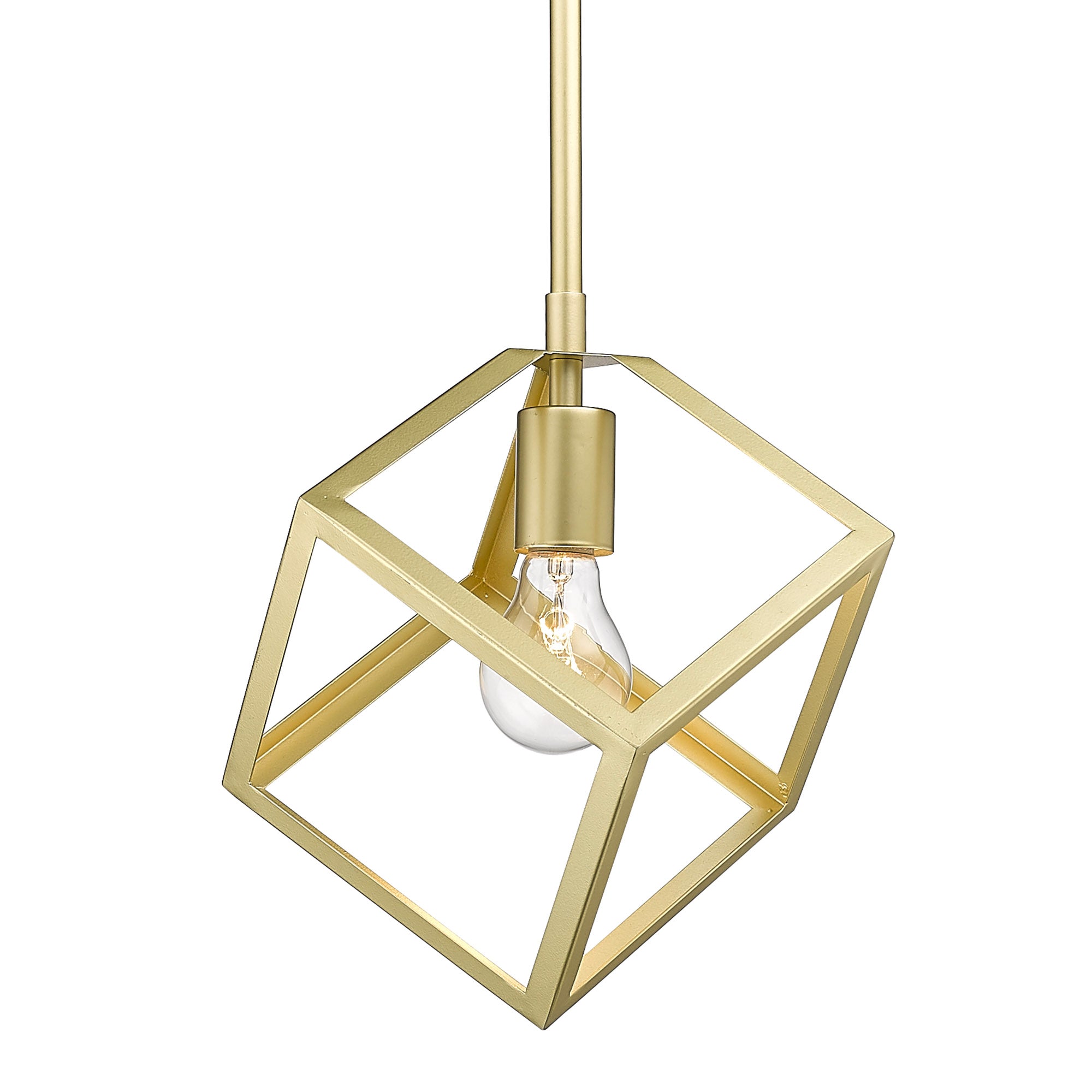 Cassio Mini Pendant in Olympic Gold - - Golden Lighting