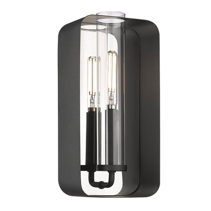 Skye 1-light Wall Sconce in Natural Black