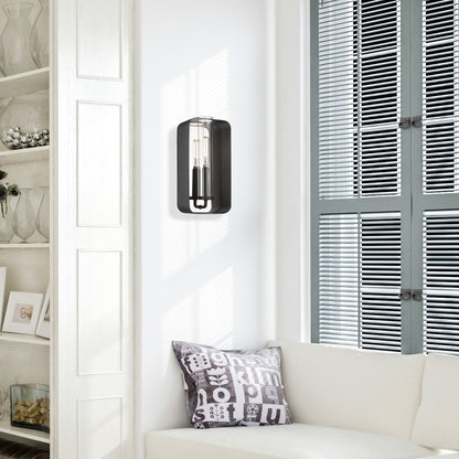 Skye 1-light Wall Sconce in Natural Black