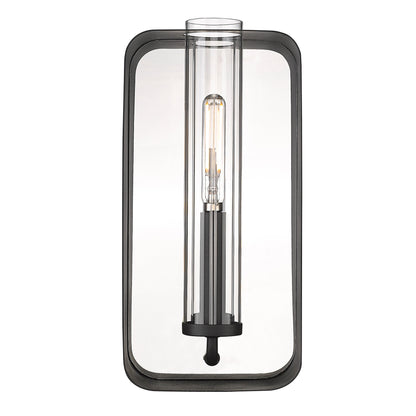 Skye 1-light Wall Sconce in Natural Black - - Golden Lighting