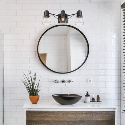 Ryker 3-light Vanity in Matte Black