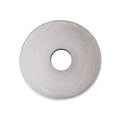 Golden Lighting Aethera 22in Integrated LED Pendant in Grey Cement - - Golden Lighting