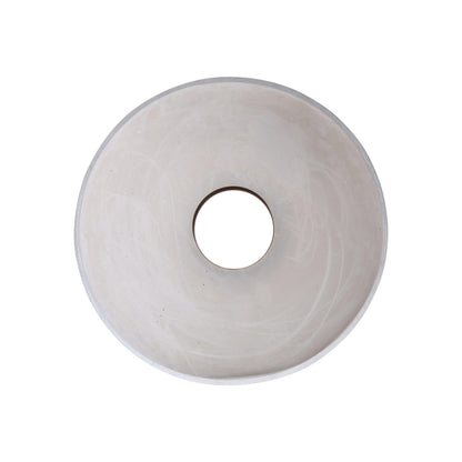 Golden Lighting Aethera 22in Integrated LED Pendant in Grey Cement - - Golden Lighting