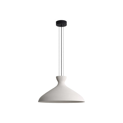 Aethera - 22" LED Pendant - White Sandstone Cement / White Sandstone Cement / White - Golden Lighting