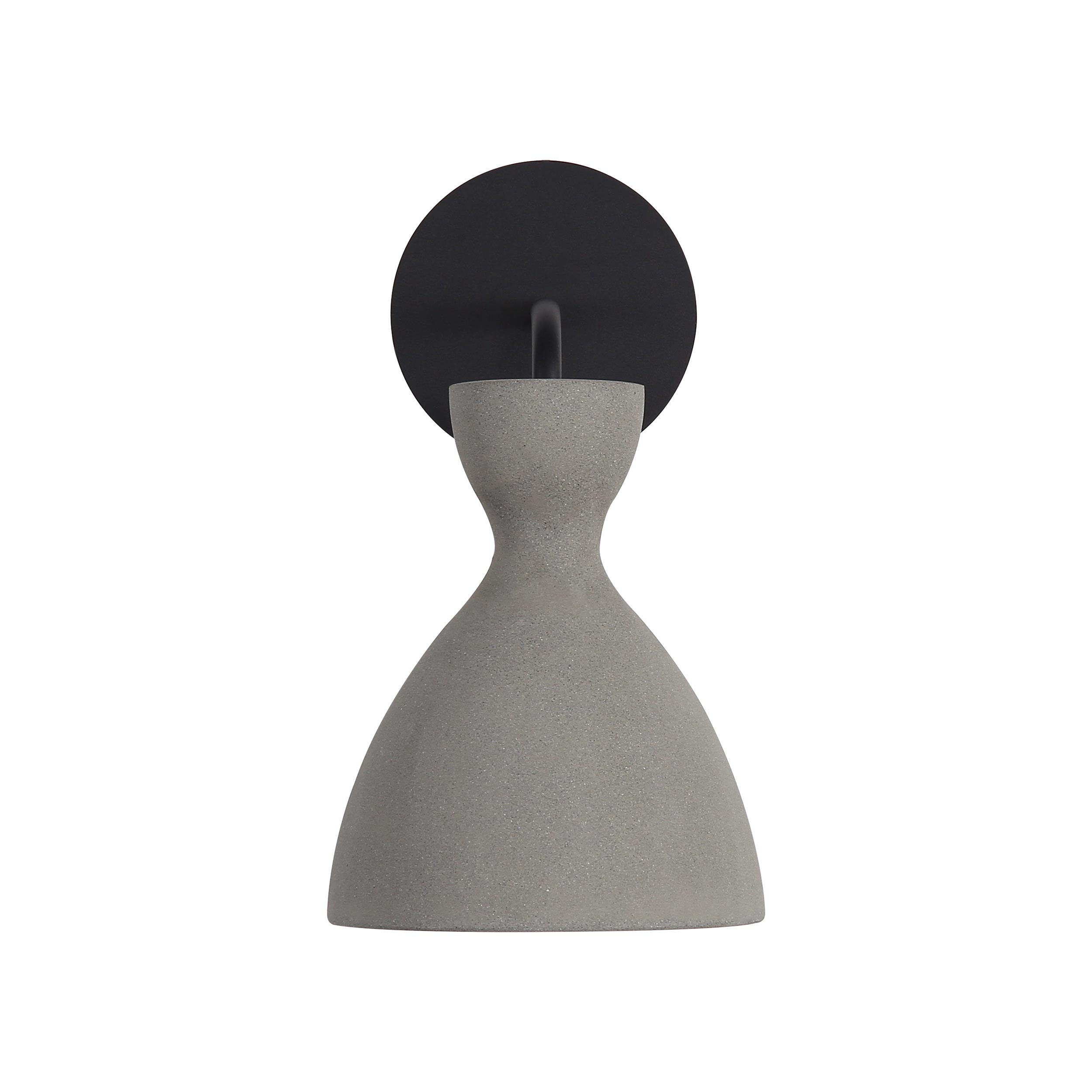 Golden Lighting Aethera Integrated LED Wall Sconce in Grey Cement - - Golden Lighting