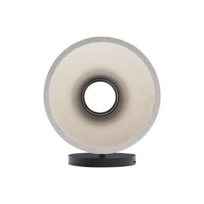 Golden Lighting Aethera Integrated LED Wall Sconce in White Sandstone Cement - - Golden Lighting