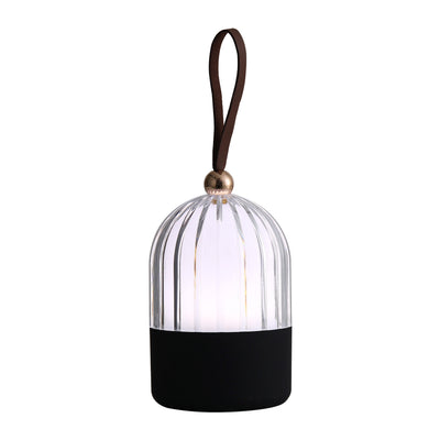 Lunari Cordless Integrated LED Portable Lamp in Matte Black