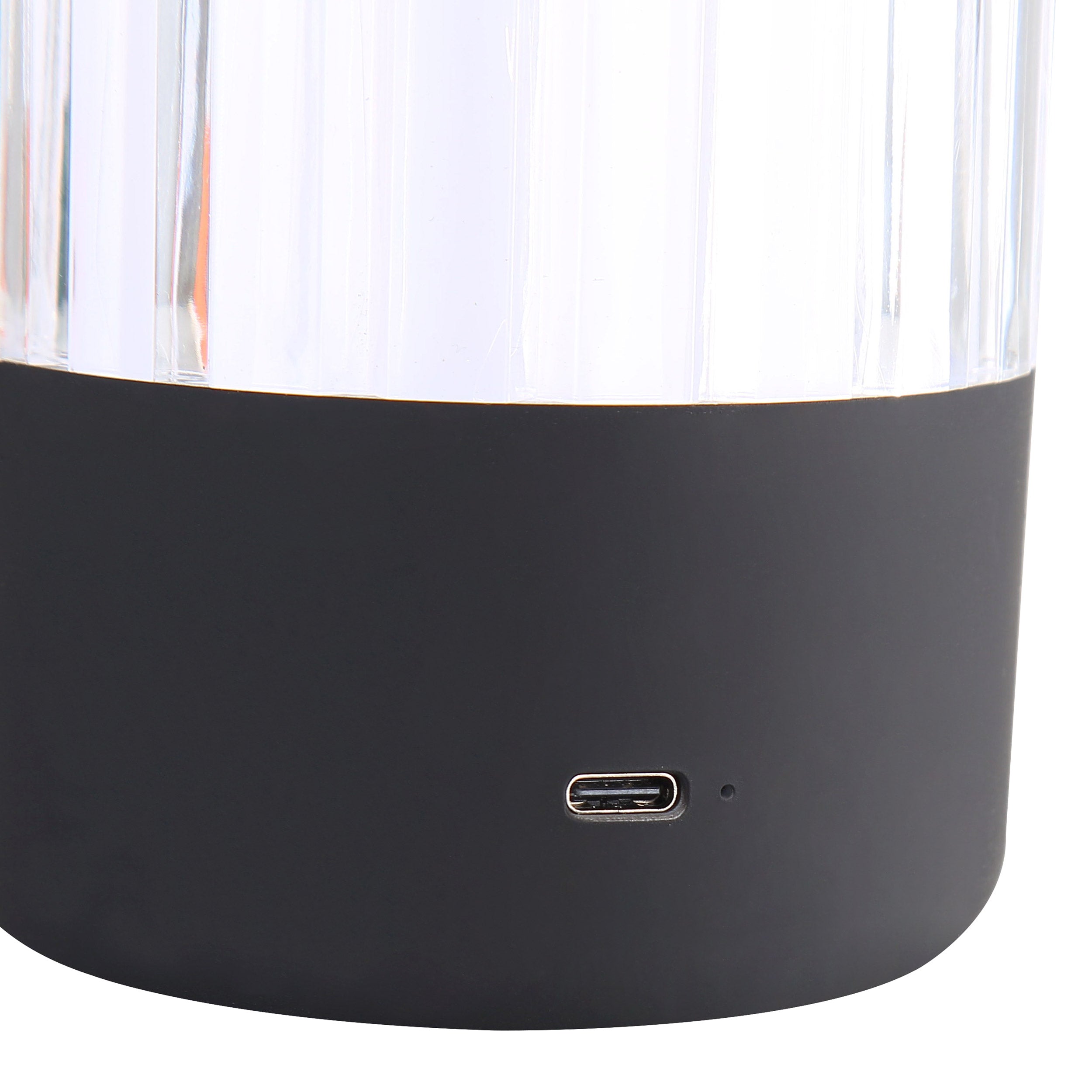 Lunari Cordless Integrated LED Portable Lamp in Matte Black