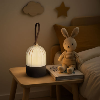 Lunari Cordless Integrated LED Portable Lamp in Matte Black