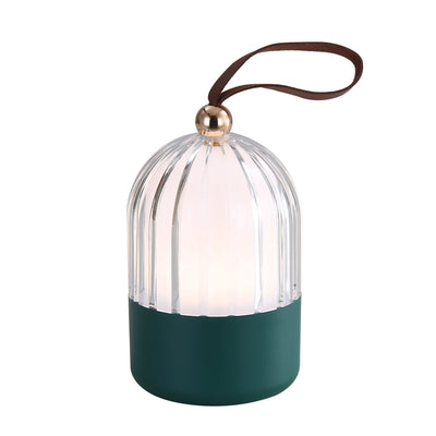 Lunari Cordless Integrated LED Portable Lamp in Matte Green