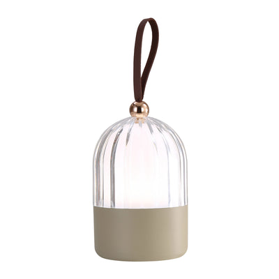 Wry Lighting Lunari Integrated LED Table Lamp in Matte White - - Golden Lighting