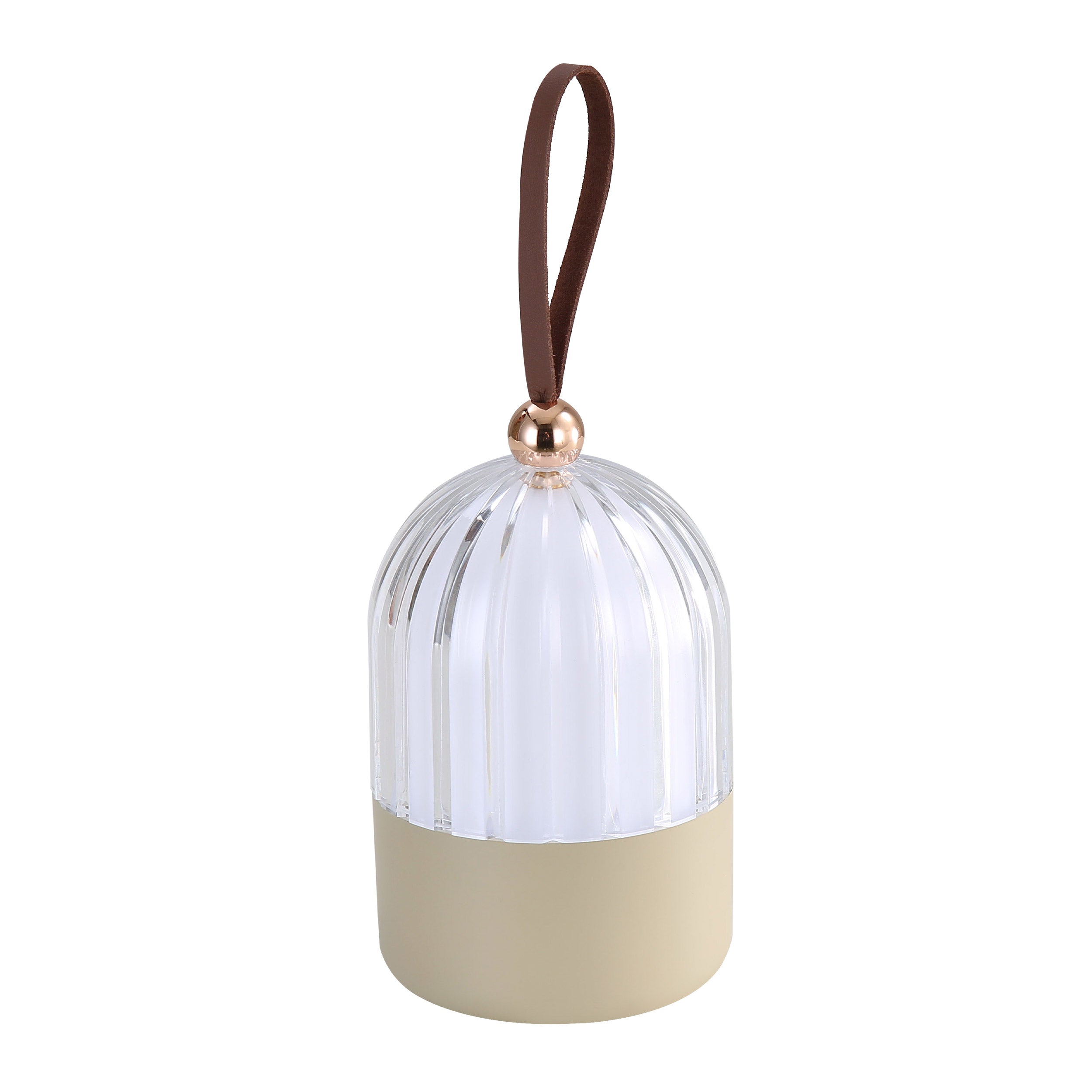 Wry Lighting Lunari Integrated LED Table Lamp in Matte White - - Golden Lighting