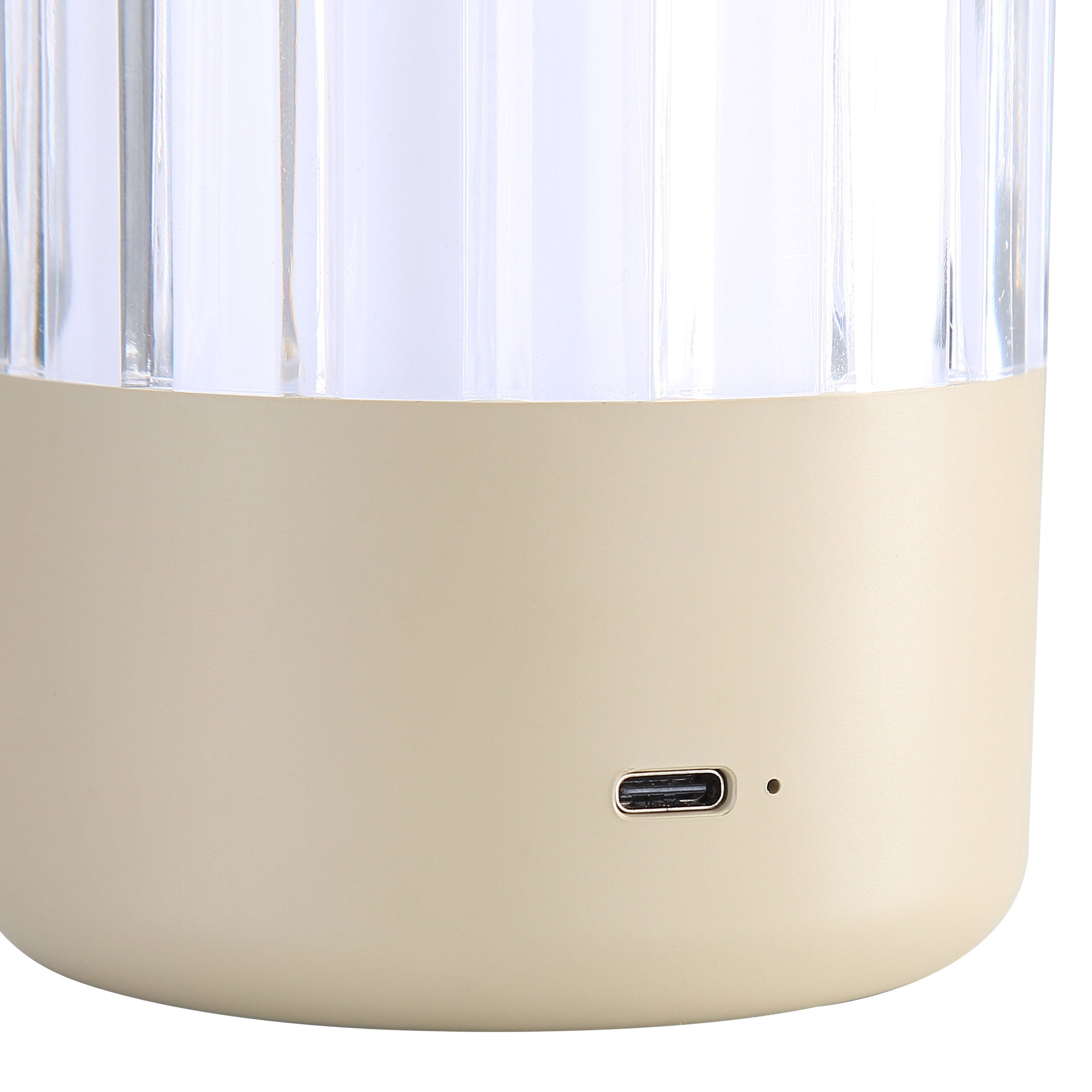 Wry Lighting Lunari Integrated LED Table Lamp in Matte White - - Golden Lighting