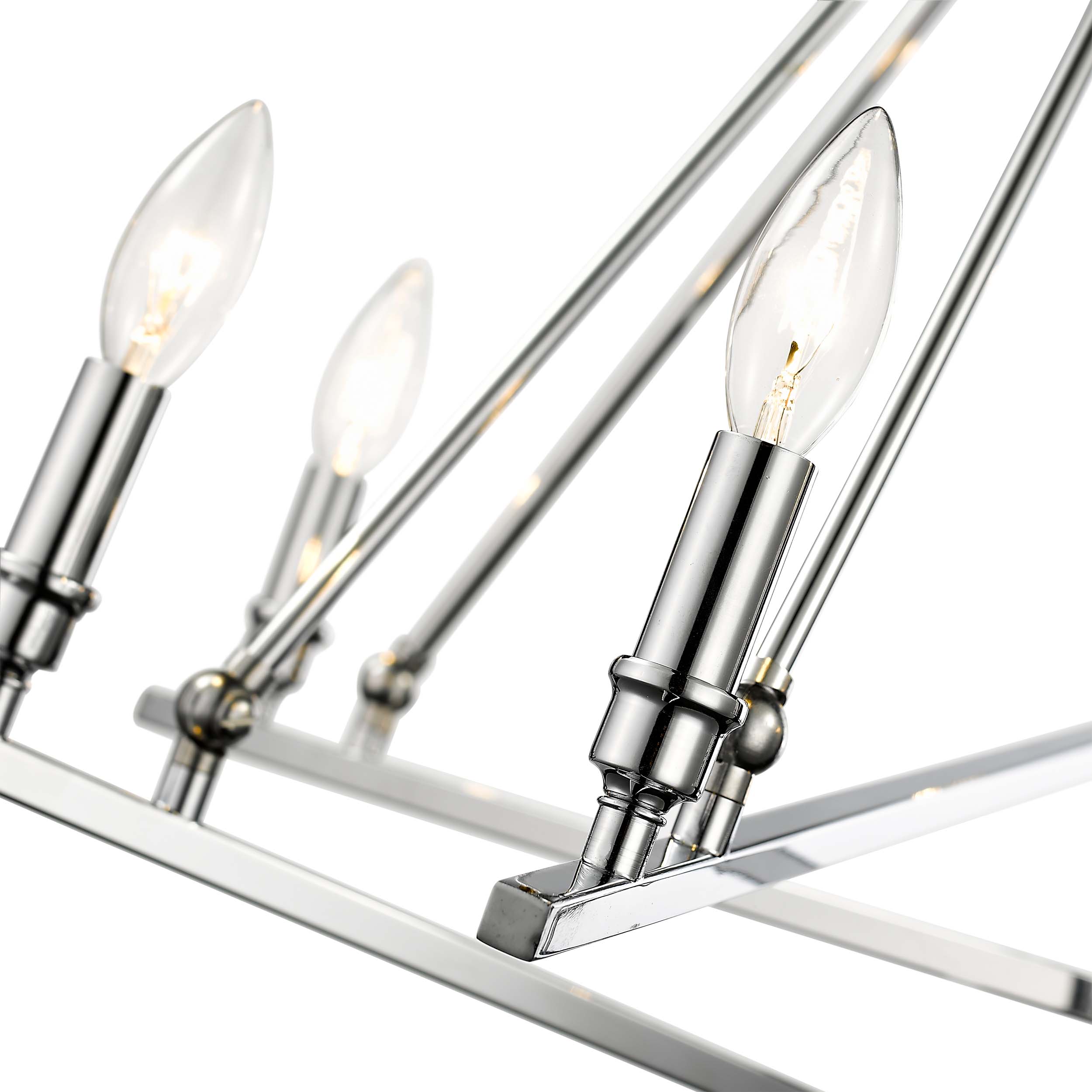 Garvin 6-light Chandelier in Chrome