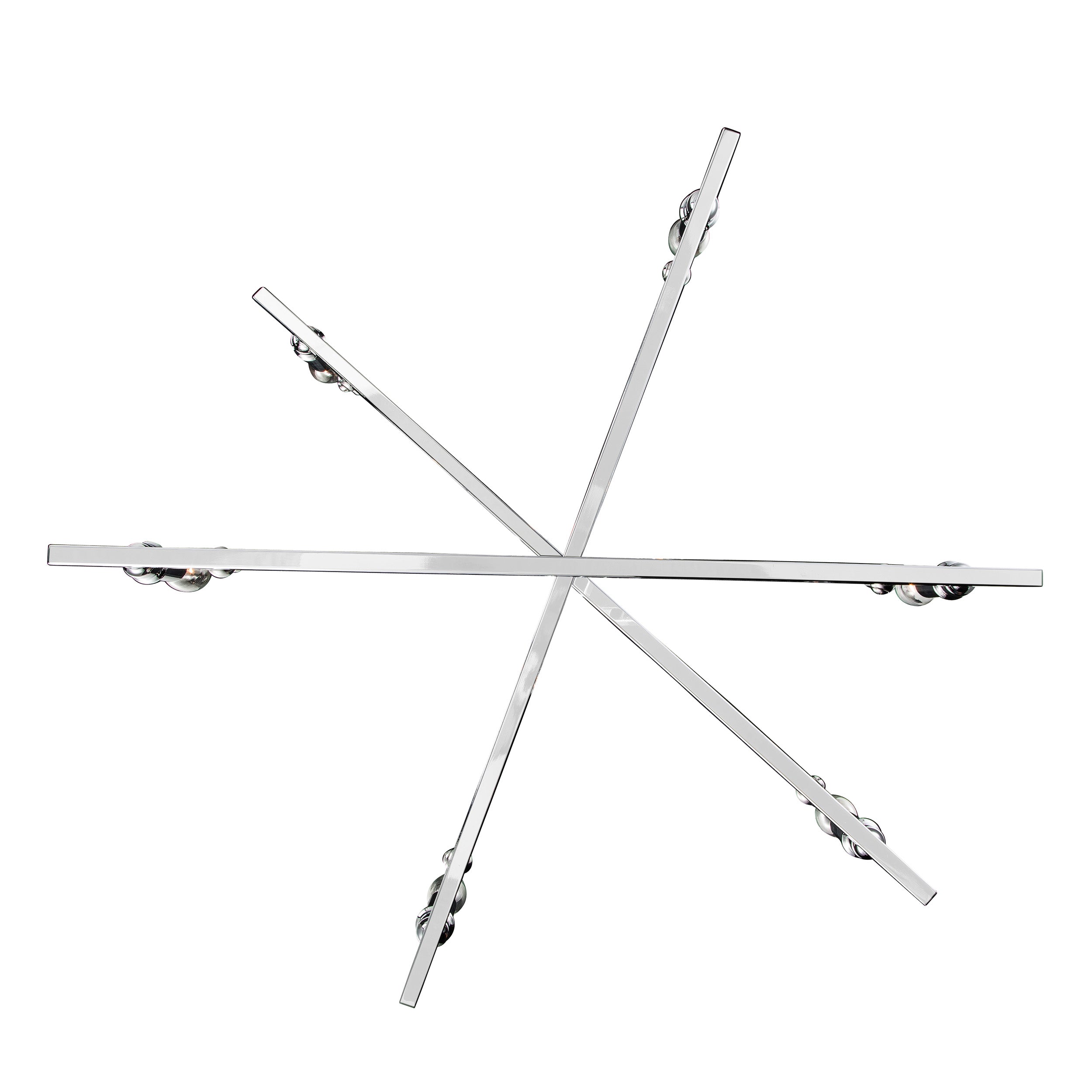 Garvin 6-light Chandelier in Chrome