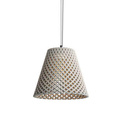 Golden Lighting Clarus 14in Integrated LED Pendant in Grey Cement - - Golden Lighting