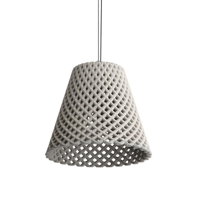 Golden Lighting Clarus 14in Integrated LED Pendant in Grey Cement - - Golden Lighting