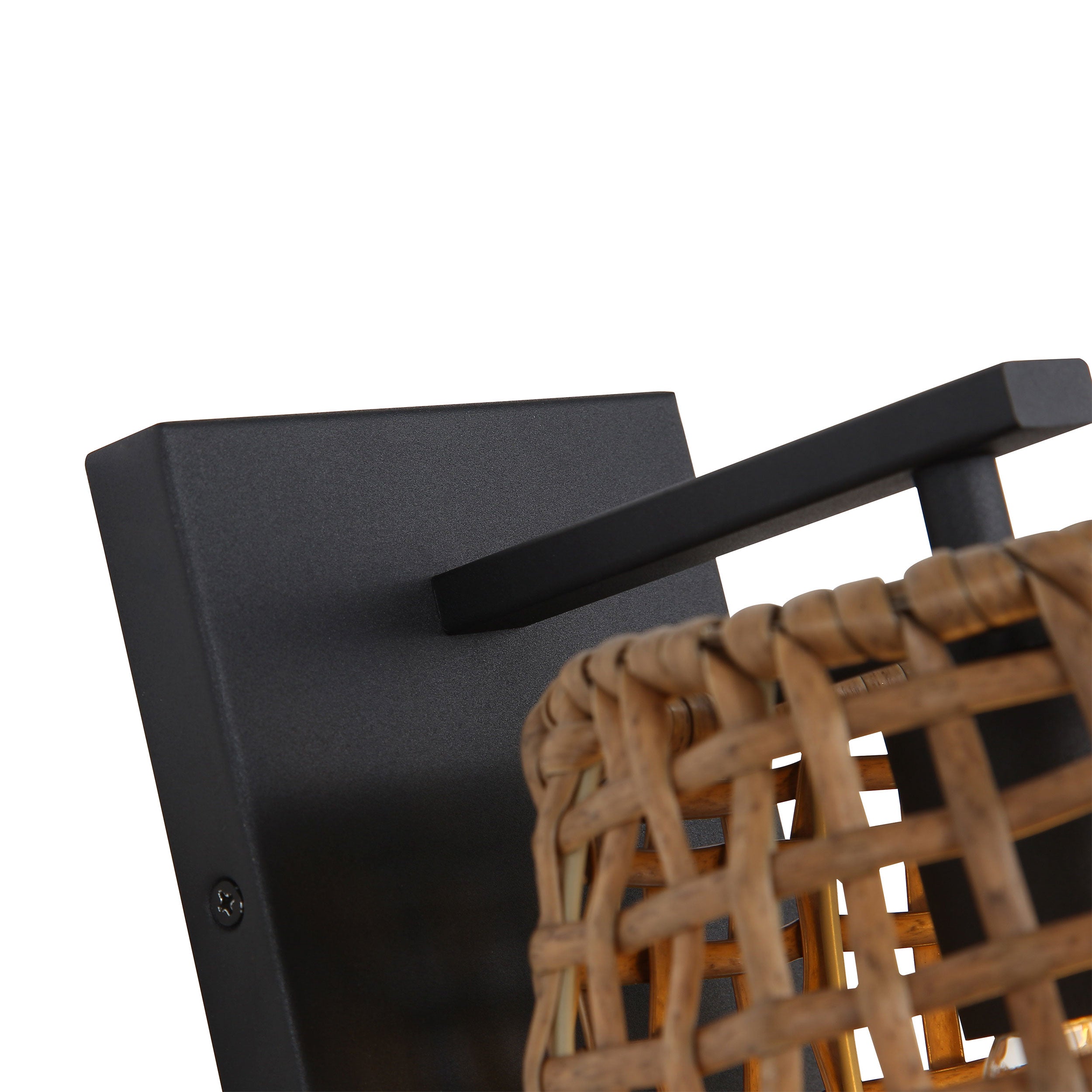 Weavelight 1-light Wall Sconce in Natural Black