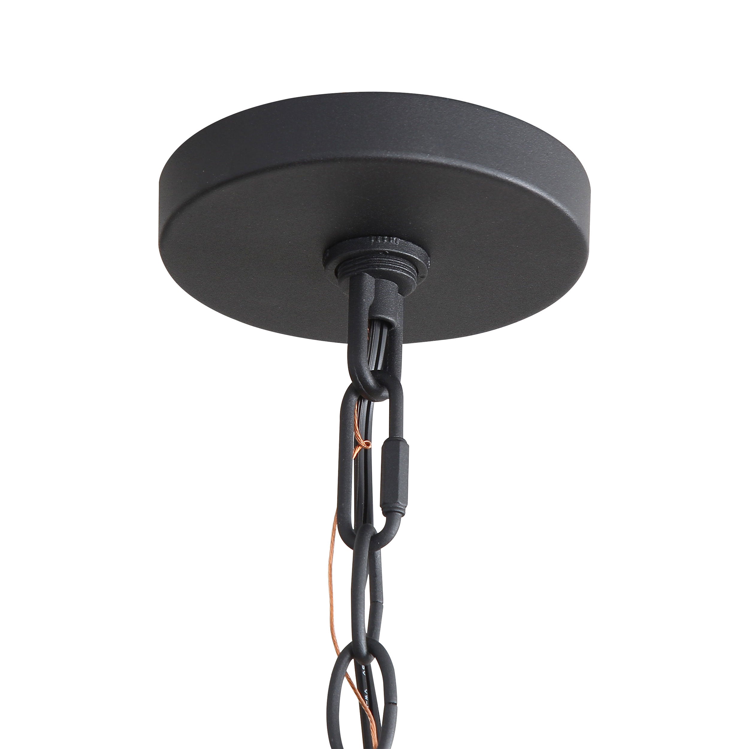 Weavelight 5-light Pendant in Natural Black