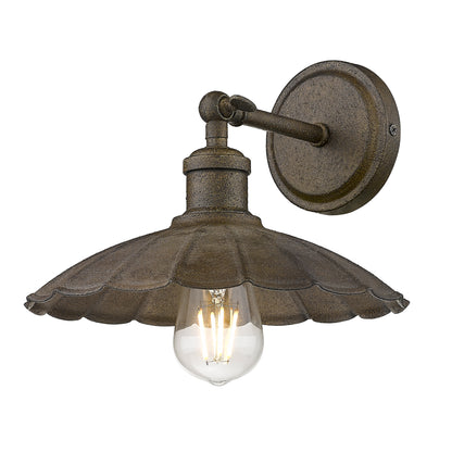 Clemence 1-light Wall Sconce in Dark Rust