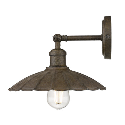 Clemence 1-light Wall Sconce in Dark Rust