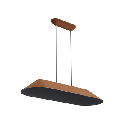 Golden Lighting Faroe Integrated LED Island Light in Coffee/Black - - Golden Lighting
