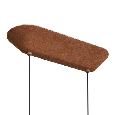 Golden Lighting Faroe Integrated LED Island Light in Coffee/Black - - Golden Lighting