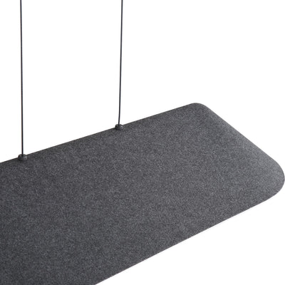 Golden Lighting Faroe Integrated LED Island Light in Flecked Black/Grey - - Golden Lighting