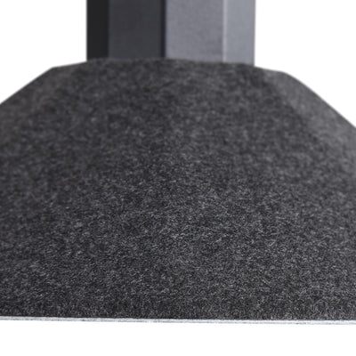 Golden Lighting Faroe 13in Integrated LED Pendant in Flecked Black/Grey Felt - - Golden Lighting