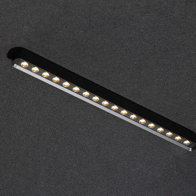 Golden Lighting Faroe 30in Integrated LED Pendant in Coffee/Black Felt - - Golden Lighting