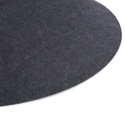 Golden Lighting Faroe 30in Integrated LED Pendant in Flecked Black/Grey Felt - - Golden Lighting