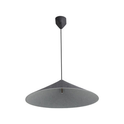 Faroe - 30" LED Pendant - Flecked Black/Grey / Flecked Black/Grey / Black - Golden Lighting