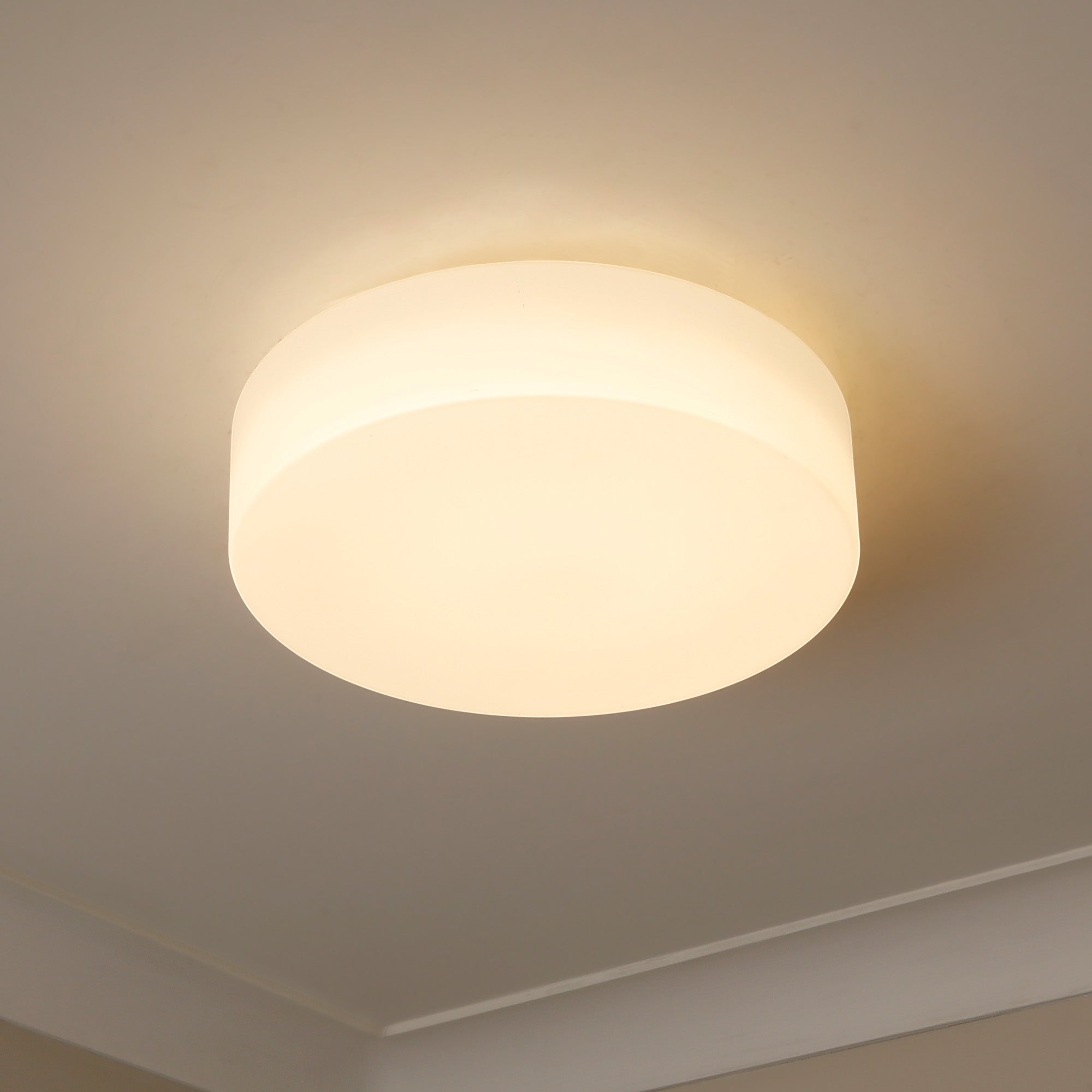 Toli Integrated LED Flush Mount in Matte Black