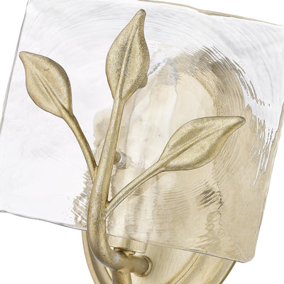 Golden Lighting Calla 1-light Wall Sconce in White Gold - - Golden Lighting